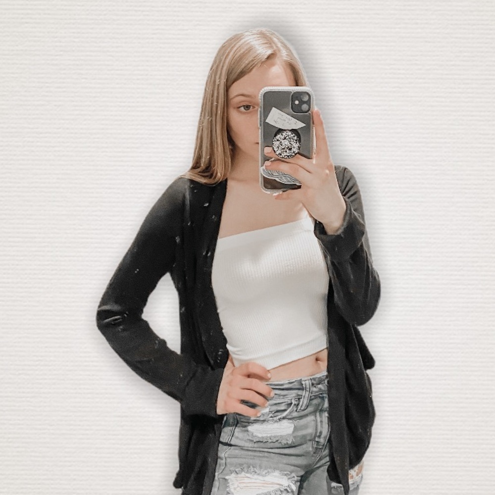 🌸3/$25: Black Cardigan